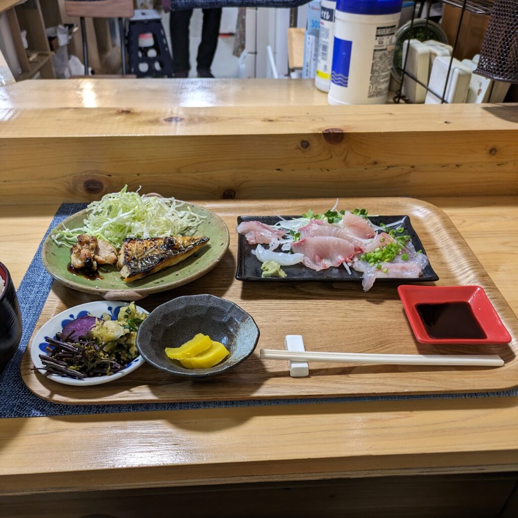 刺身定食